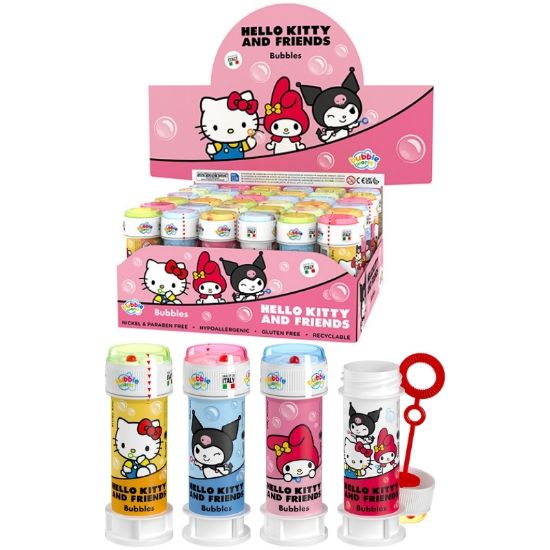 Immagine di GIOCHI BOLLE SAPONE CON GIOCO 36pz HELLO KITTY & FRIENDS