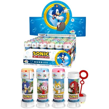 Picture of GIOCHI BOLLE SAPONE CON GIOCO 36pz MODERN SONIC