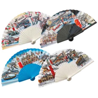 Picture of VENTAGLIO diam.43cm 12pz IN PVC - VENEZIA