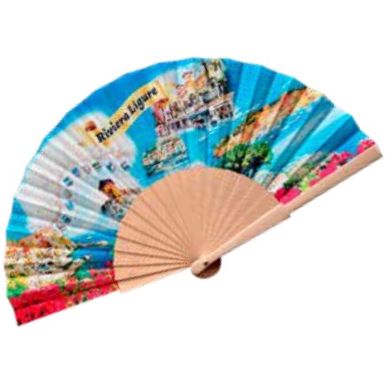 Immagine di VENTAGLIO diam.42cm 12pz IN PVC - LIGURIA