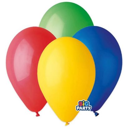 Picture of PALLONCINI COLOR 25pz 18cm ASSORTITI
