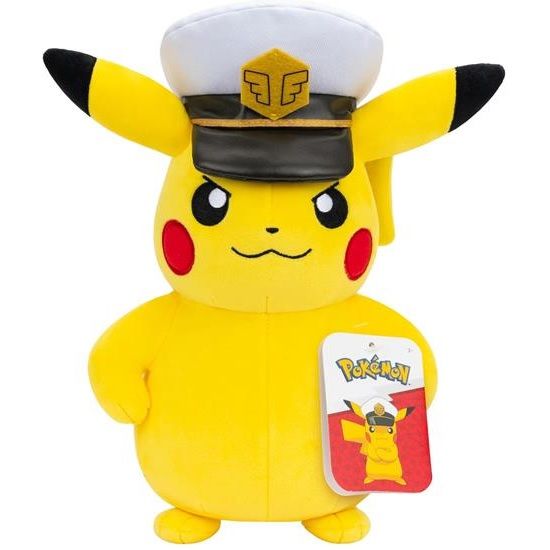 Picture of PELUCHES POKEMON 20cm 1pz CAPITAN PIKACHU