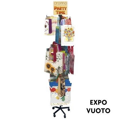 Immagine di ESPOSITORE BORSE SHOPPER A COLONNA VUOTO