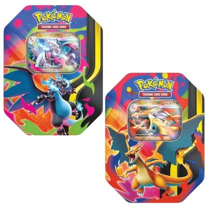 Picture of CARTE DA GIOCO POKEMON TIN DA COLLEZIONE MEGA CHARIZARD (V.26,90)