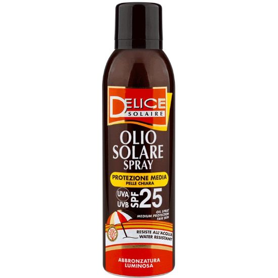 Immagine di SOLARI DELICE OLIO SOLARE SPRAY FP25 150ml protezione media