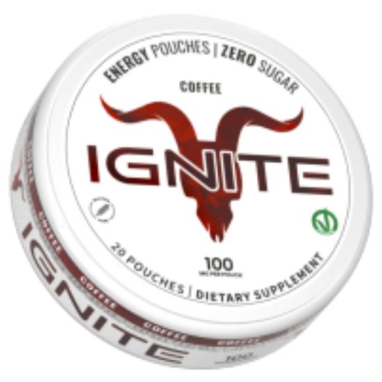 Immagine di IGNITE CAFFEINE ENERGY POUCHES COFFEE 100mg/pouch