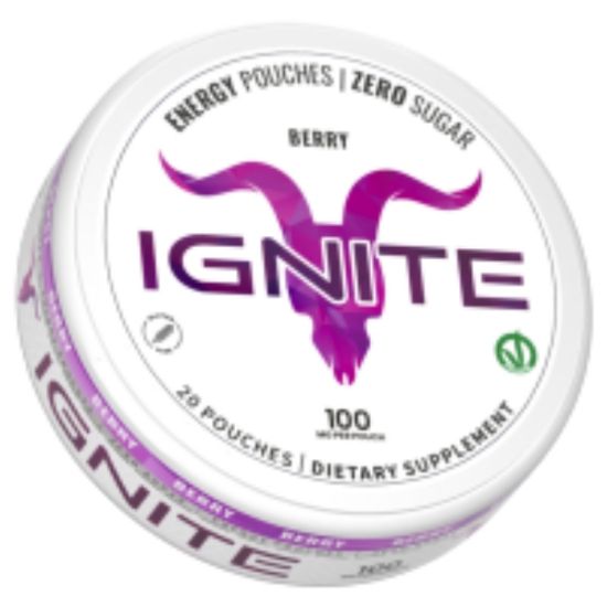 Immagine di IGNITE CAFFEINE ENERGY POUCHES BERRY 100mg/pouch
