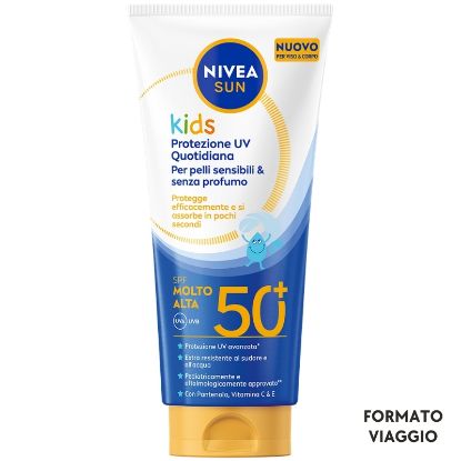 Immagine di SOLARI NIVEA KIDS CREMA GIORNO FP50+ 100ml - TRAVEL