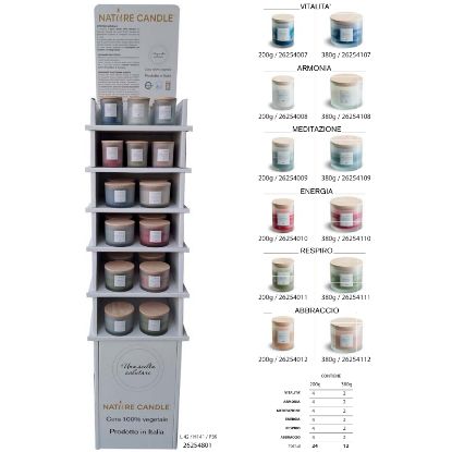 Immagine di CANDELA EXPO AMATI 36pz - EXPO DA TERRA