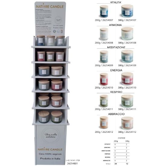 Picture of CANDELA EXPO AMATI 36pz - EXPO DA TERRA