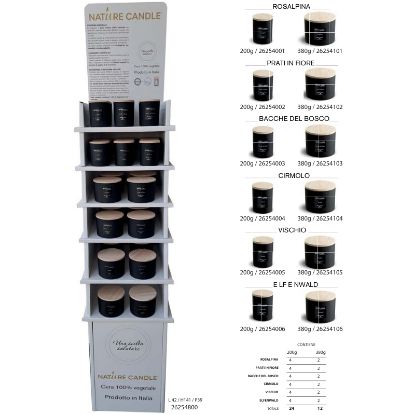 Immagine di CANDELA EXPO DOLOMITI 36pz - EXPO DA TERRA