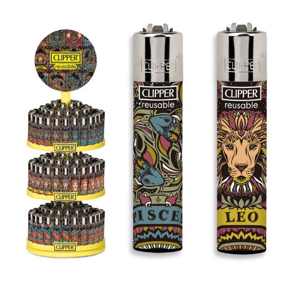 Immagine di ACCENDINO CLIPPER PIETRINA EXPO 144pz - SPACE AERA EXPO GIREVOLE