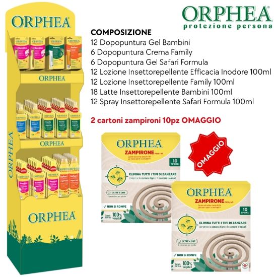 Immagine di ANTIZANZARE ORPHEA EXPO TERRA 84pz MULTI PROTECTION + OMAGGIO 20 ZAMPIRONE