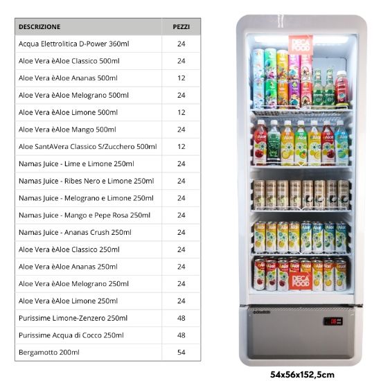 Immagine di BEVANDA ALOE VERA PROMO 498pz + FRIGO DA TERRA