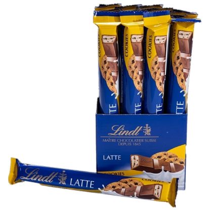 Immagine di LINDT BARRETTA SNACK 38gr 24pz - COOKIES LINDOR