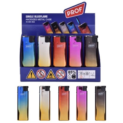 Picture of ACCENDINO PROF JETFLAME 25pz TURBO ANODIZED METAL