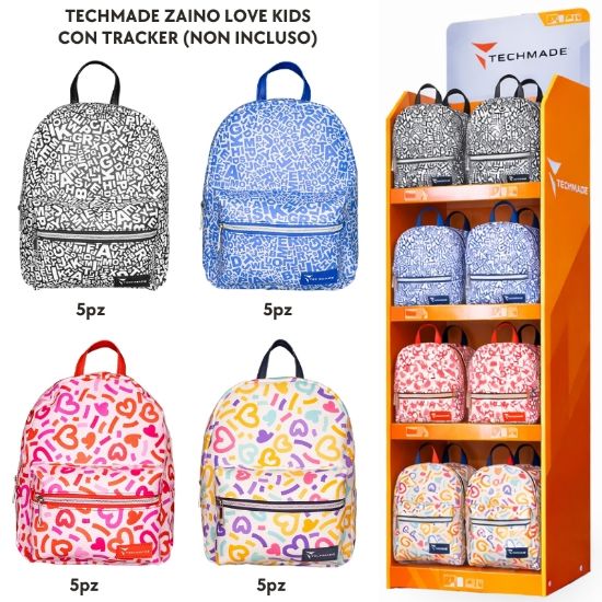 Immagine di BORSA ZAINO TECHMADE EXPO 20pz ASSORTITI EXPO DA TERRA