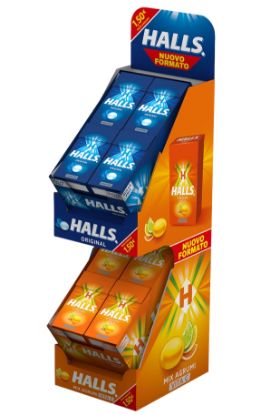 Immagine di HALLS POCKET MIX 36pz 28gr EXPO DA BANCO