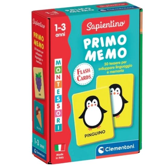 Immagine di GIOCHI MONTESSORI FLASHCARDS BABY PRIMO MEMO