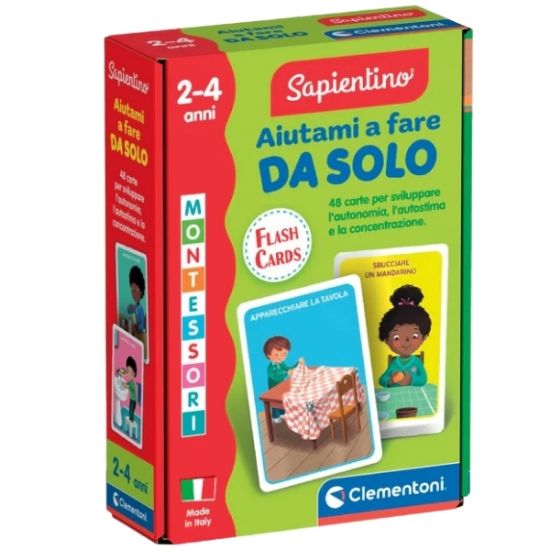 Picture of GIOCHI MONTESSORI CARTE AIUTAMI A FARE DA SOLO