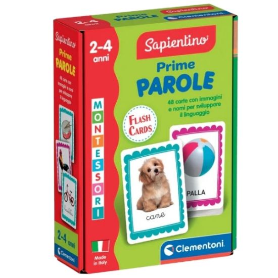 Immagine di GIOCHI MONTESSORI FLASHCARD PRIME PAROLE