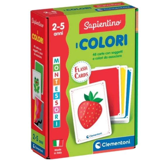 Immagine di GIOCHI MONTESSORI FLASHCARD I COLORI