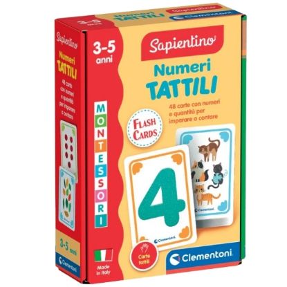 Picture of GIOCHI MONTESSORI  NUMERI TATTILI