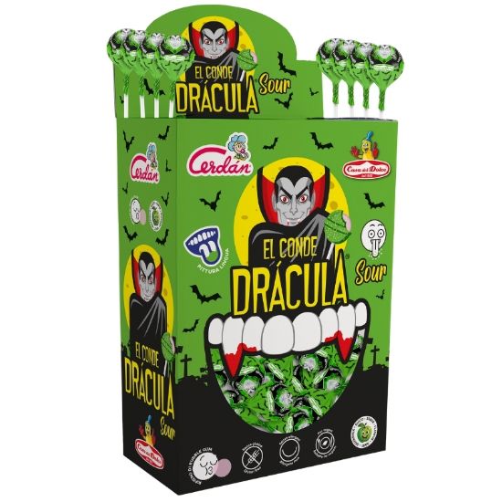 Immagine di CASA DEL DOLCE CHUPA DRACULA PITURA LINGUA 200pz 9gr SOUR