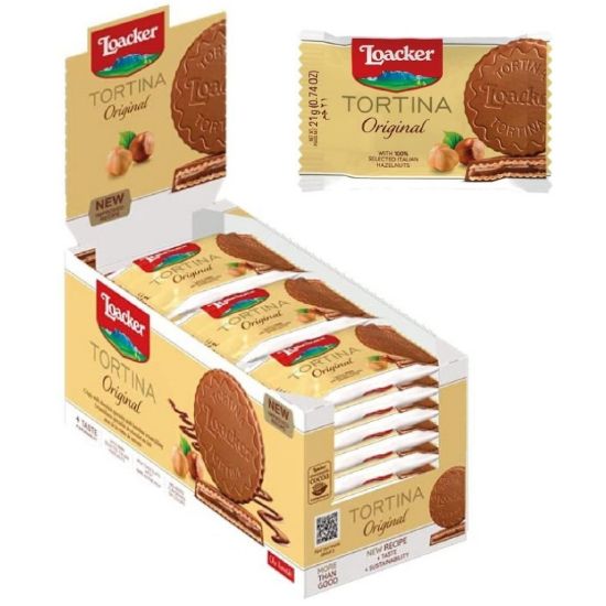 Immagine di LOACKER TORTINA 21g 24pz ORIGINAL