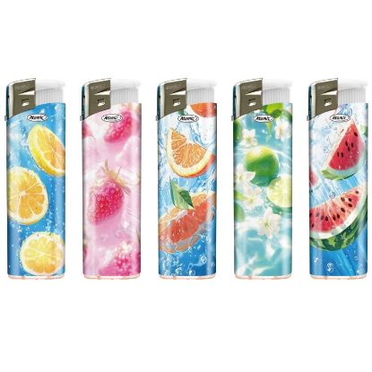 Immagine di ACCENDINO ATOMIC ELETTRONICO 50pz F11 Fruits