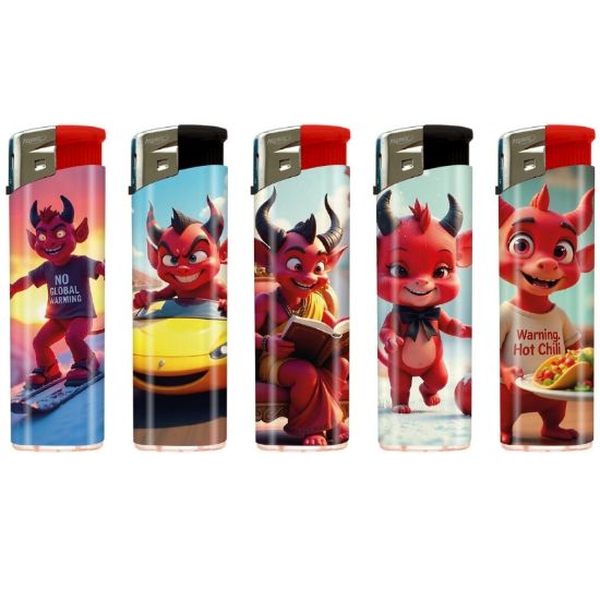 Immagine di ACCENDINO ATOMIC ELETTRONICO 50pz F11 Devils