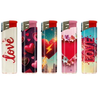 Immagine di ACCENDINO ATOMIC ELETTRONICO 50pz F11 Love