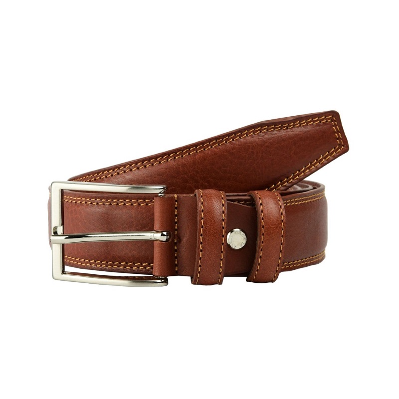 Picture of CINTURA UOMO CONTE MASSIMO CASTANO H.4cm 1pz SCATOLA REGALO