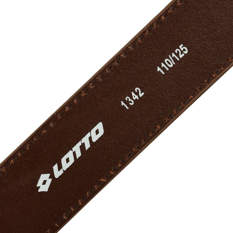 Immagine di CINTURA UOMO LOTTO TAUPE H.4cm 1pz SCATOLA REGALO