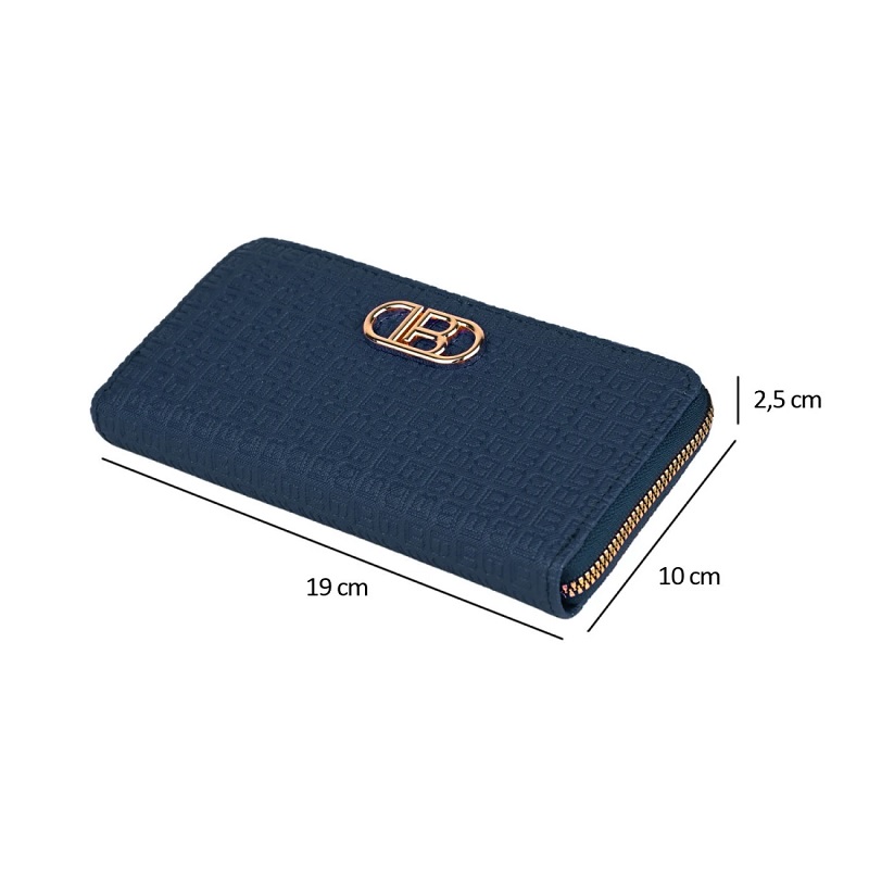 Picture of PAROURE DONNA BIAGIOTTI PORTACHIAVI + PORTAFOGLIO BLU