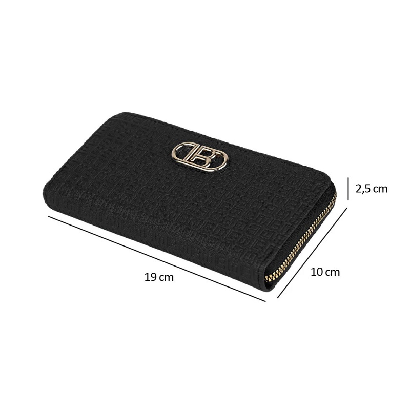 Picture of PAROURE DONNA BIAGIOTTI PORTACHIAVI + PORTAFOGLIO NERO