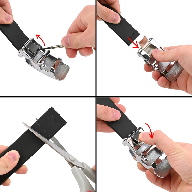 Immagine di CINTURA UOMO POLICE NERO H.3,5cm SGANCIO RAPIDO 1pz SCATOLA REGALO