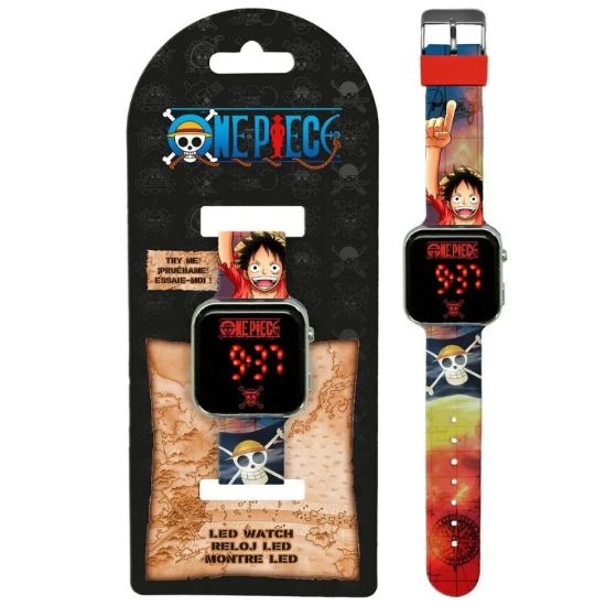 Immagine di OROLOGIO DA POLSO LED ONE PIECE 18X7X3cm