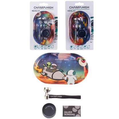 Immagine di PIPA PIPETTA KIT TRAVEL 1pz PIPETTA + GRINDER + PORTACENERE