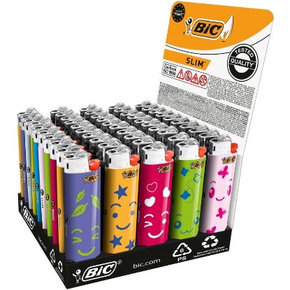 Immagine di ACCENDINO BIC MEDIO J23 PIETRINA 50pz KAWAII