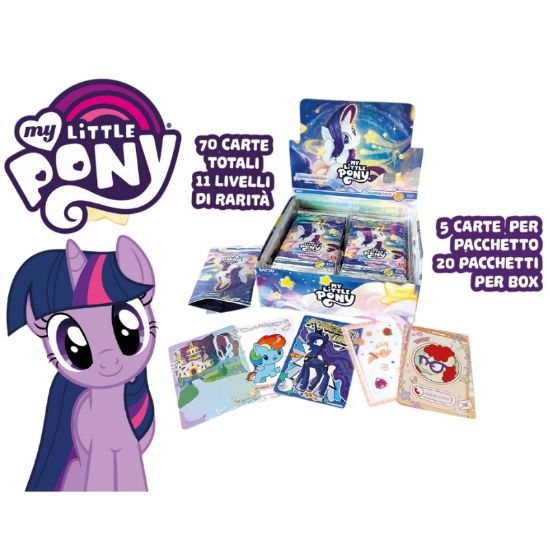 Picture of CARTE DA GIOCO MY LITTLE PONY BUSTINA 1x5pz