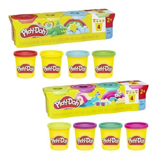 Immagine di GIOCHI PLAY-DOH VASETTO 4pz 85gr