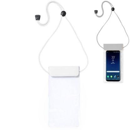 Picture of BUSTA PORTA SMARTPHONE TRASPARENTE - BIANCO ROKDEM