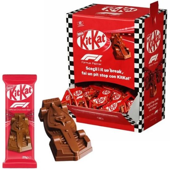 Immagine di NESTLE KIT KAT F1 114pz MINI 1,25kg BOCCA DI LUPO FORMULA1