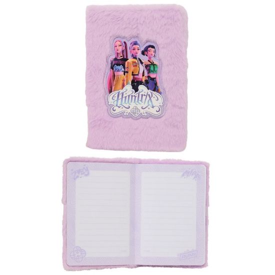 Picture of BLOCCO NOTES FLUFFY CON COVER IN PELUCHE K-POP
