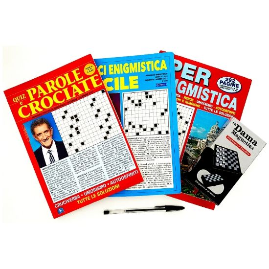 Picture of BOX ENIGMISTICA 20pz Buste Enigmistica/Puzzle/Autodefiniti + dama