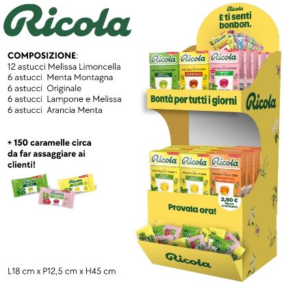 Immagine di RICOLA ASTUCCIO EXPO 36pz + OMAGGIO MINI 5gr