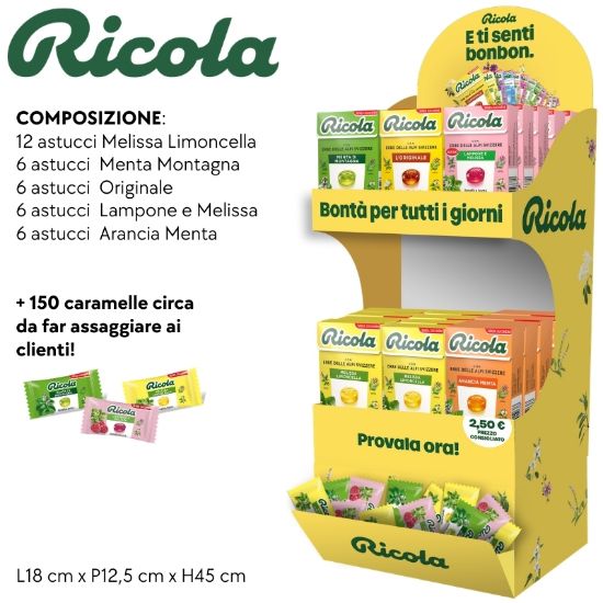 Immagine di RICOLA ASTUCCIO EXPO 36pz + OMAGGIO MINI 5gr