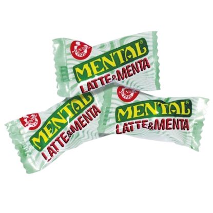 Picture of MENTAL CARAMELLE BUSTA 1kg LATTEMENTA