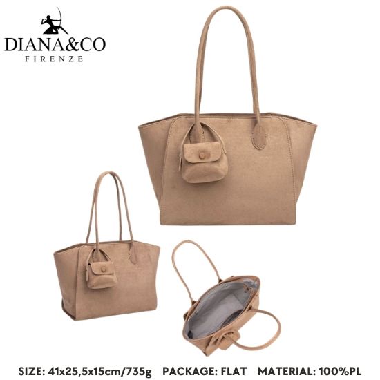 Picture of BORSA DIANA&CO FIRENZE 1pz BISCUIT